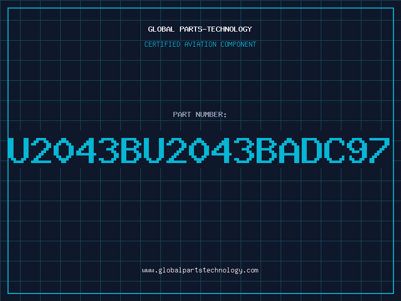 Aviation Part U2043BU2043BADC97