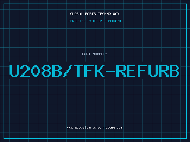 Aviation Part U208B/TFK-REFURB