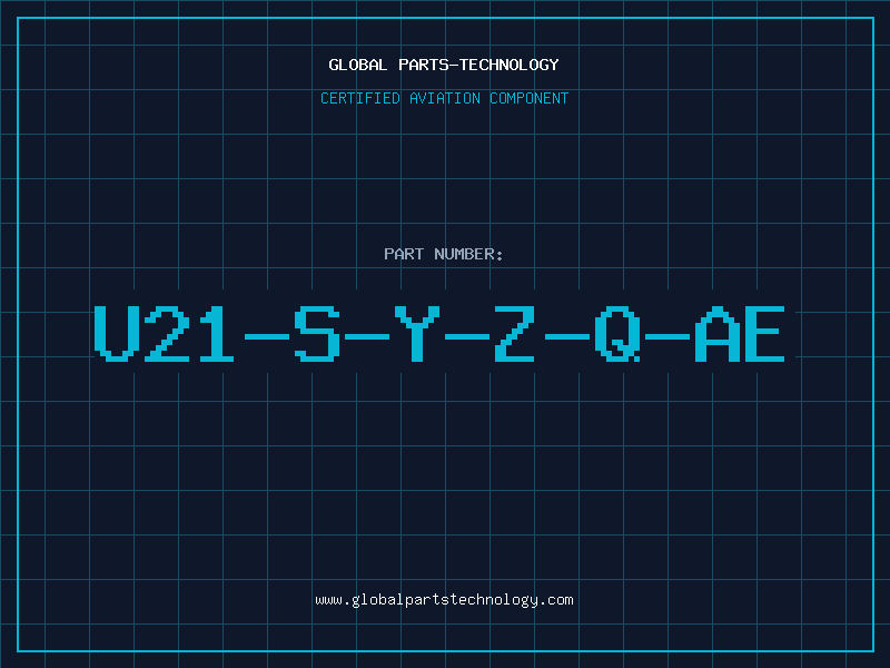 Aviation Part U21-S-Y-Z-Q-AE