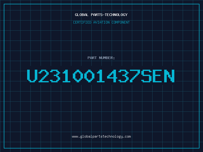 Aviation Part U231001437SEN