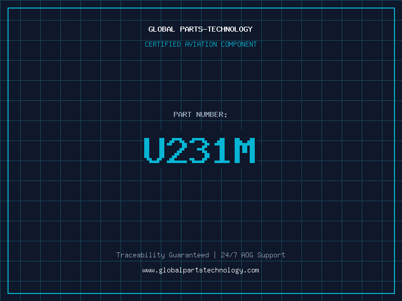 Aviation Part U231M