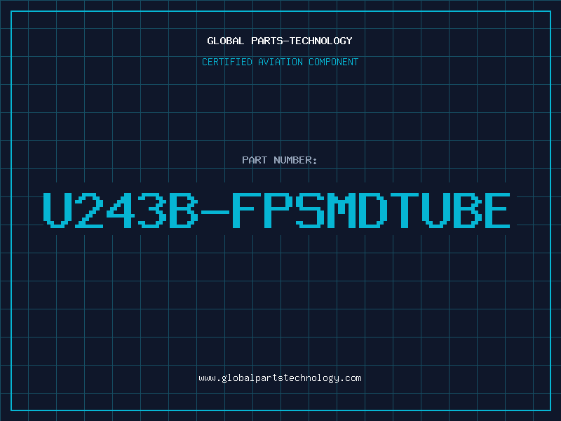 Aviation Part U243B-FPsmdtube