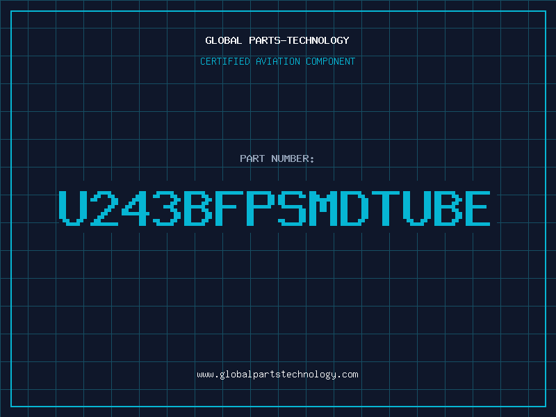 Aviation Part U243BFPsmdtube