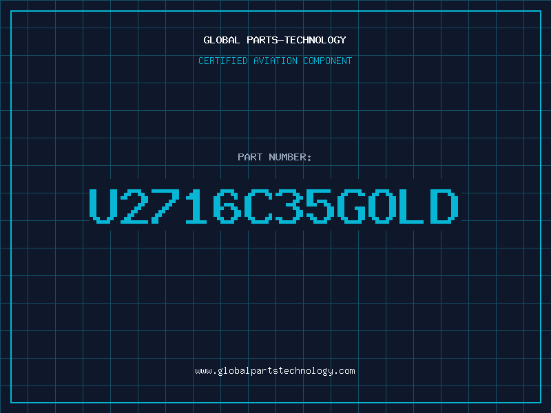 Aviation Part U2716C35GOLD