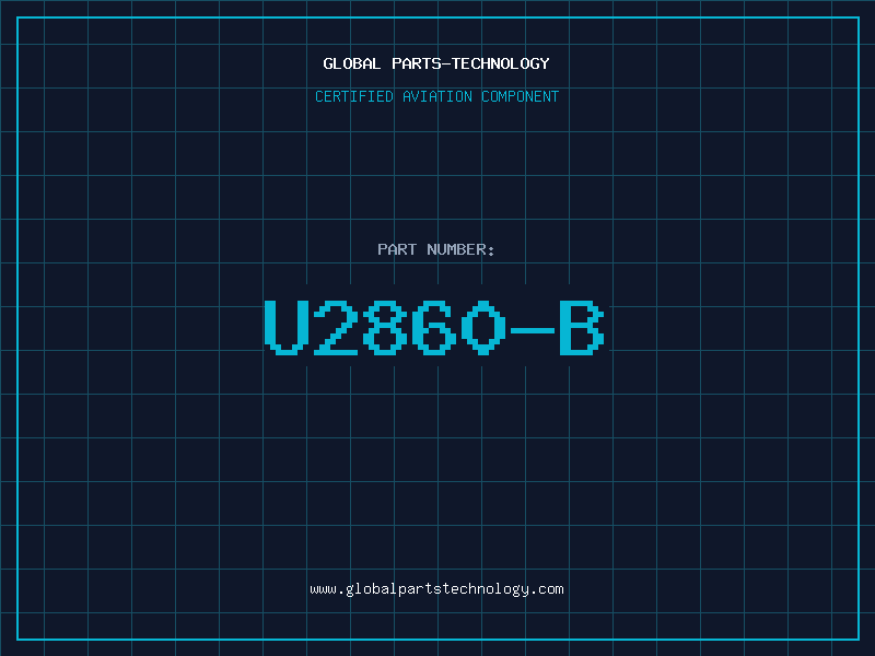Aviation Part U2860-B