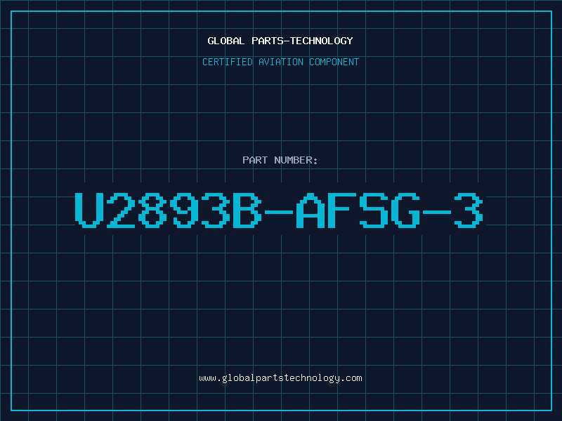 Aviation Part U2893B-AFSG-3