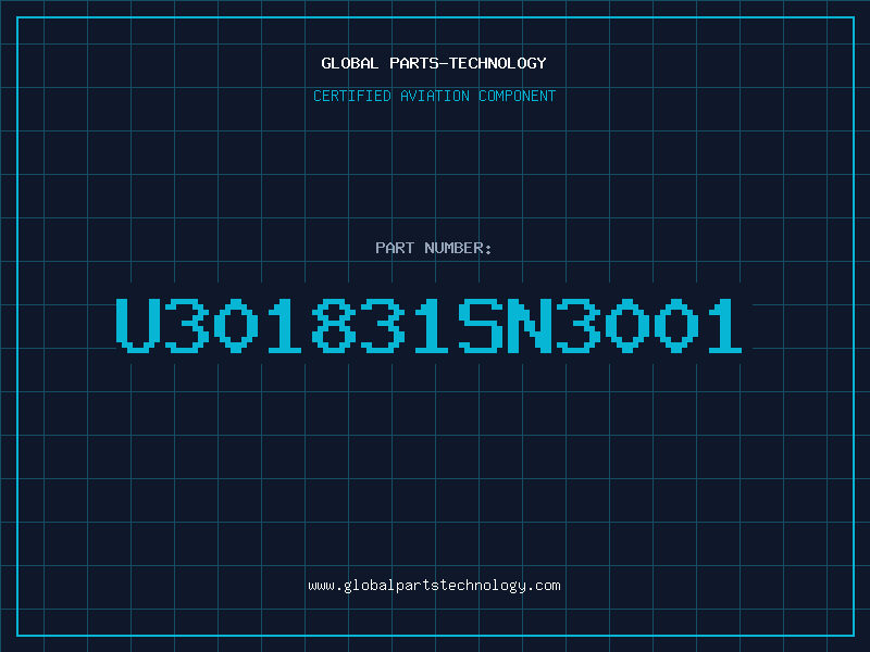 Aviation Part U301831SN3001