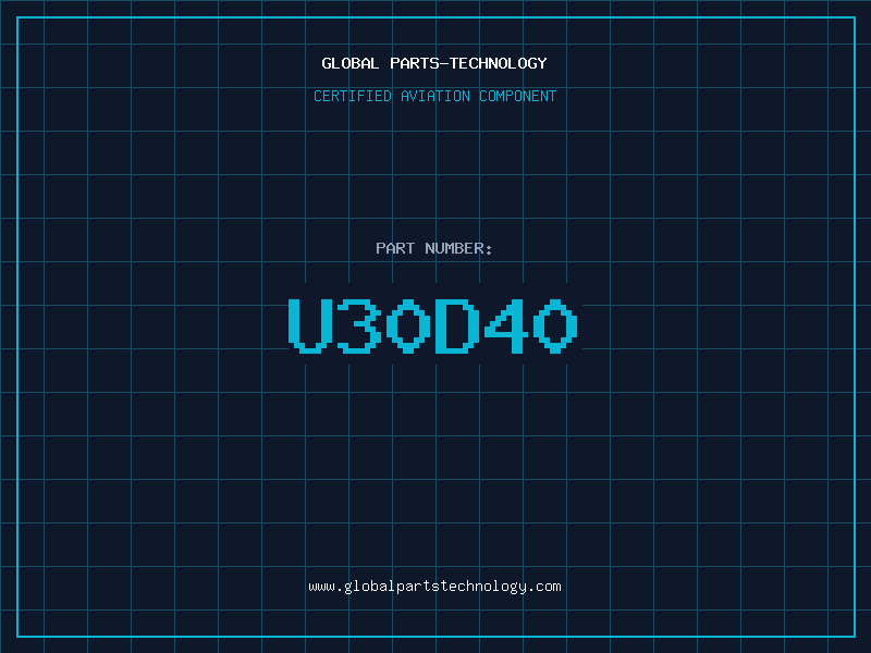 Aviation Part U30D40