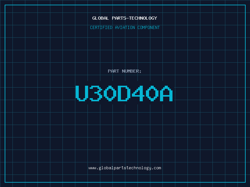 Aviation Part U30D40A
