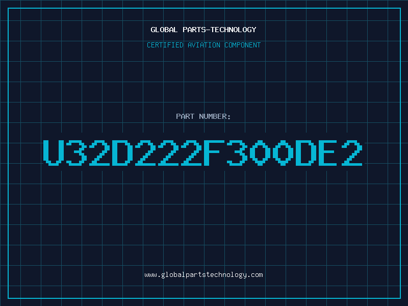 Aviation Part U32D222F300DE2
