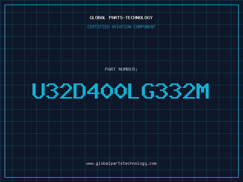 Aviation Part U32D400LG332M