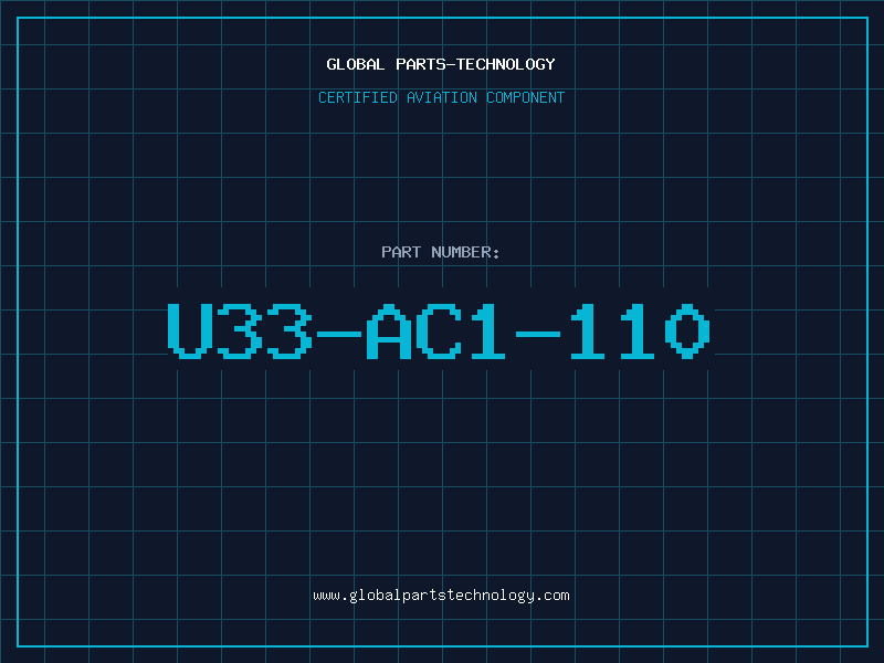 Aviation Part U33-AC1-110