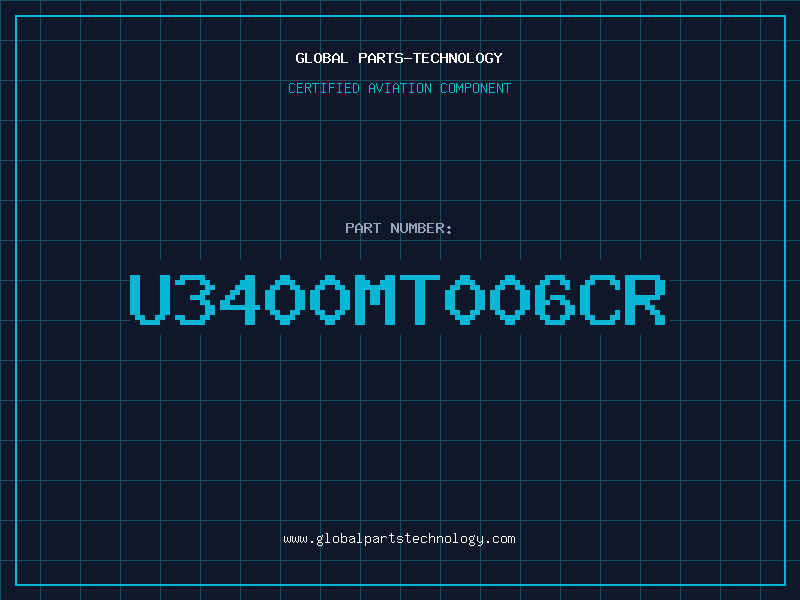 Aviation Part U3400MT006CR