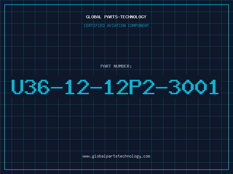 Aviation Part U36-12-12P2-3001
