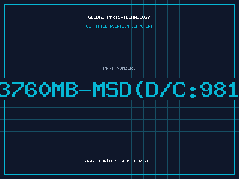 Aviation Part U3760MB-MSD(D/C:9810