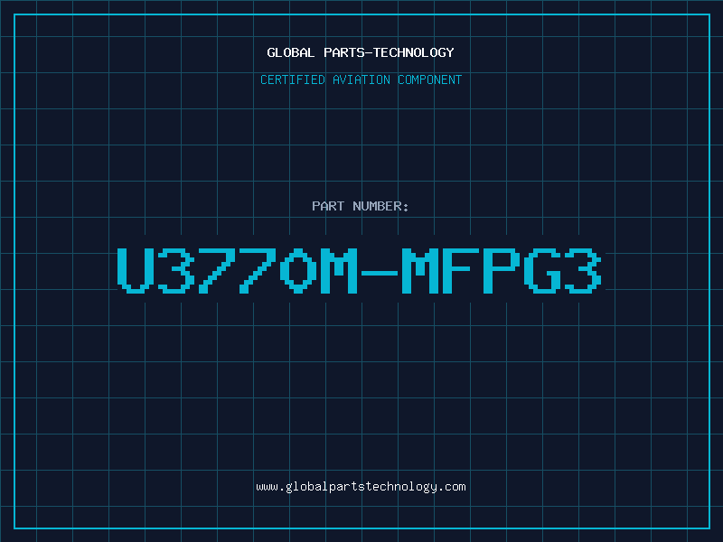 Aviation Part U3770M-MFPG3