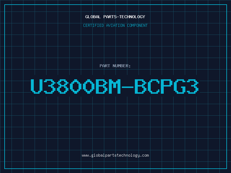 Aviation Part U3800BM-BCPG3
