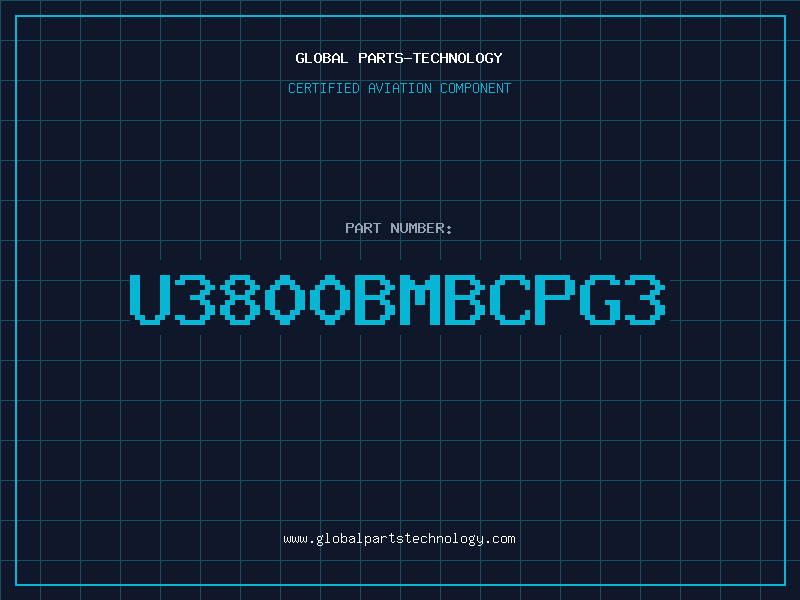 Aviation Part U3800BMBCPG3