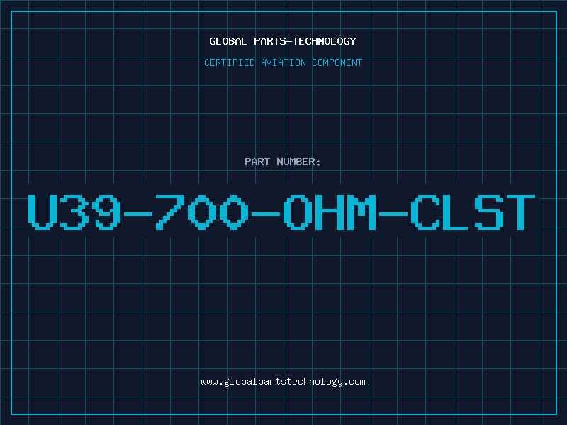 Aviation Part U39-700-OHM-CLST