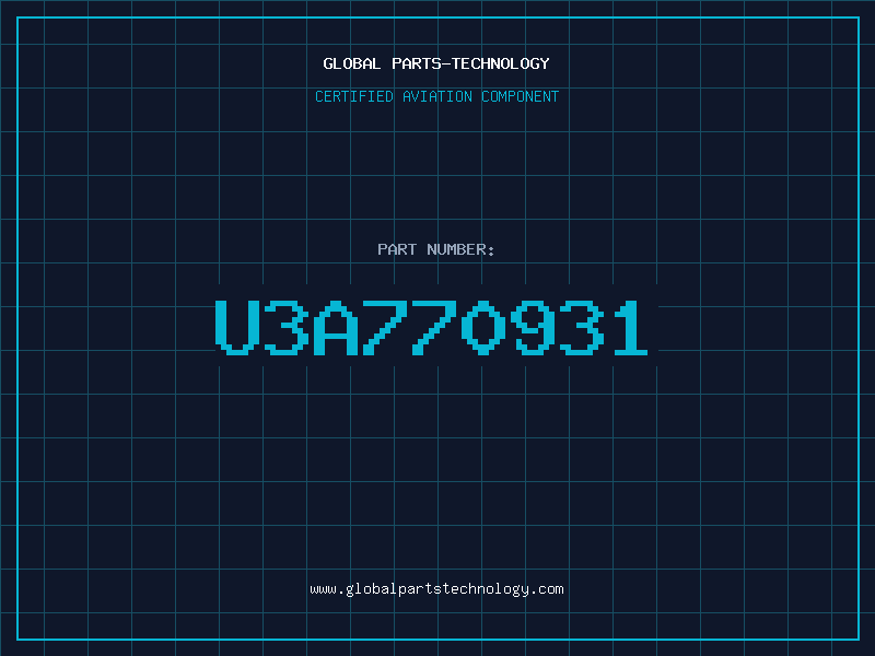 Aviation Part U3A770931