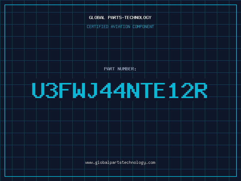Aviation Part U3FWJ44NTE12R