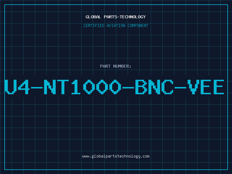 Aviation Part U4-NT1000-BNC-VEE