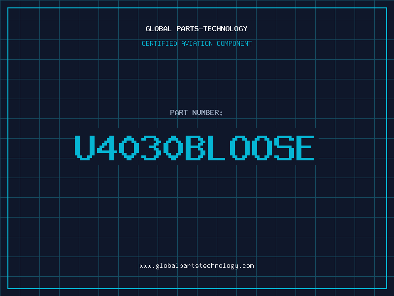 Aviation Part U4030BLOOSE