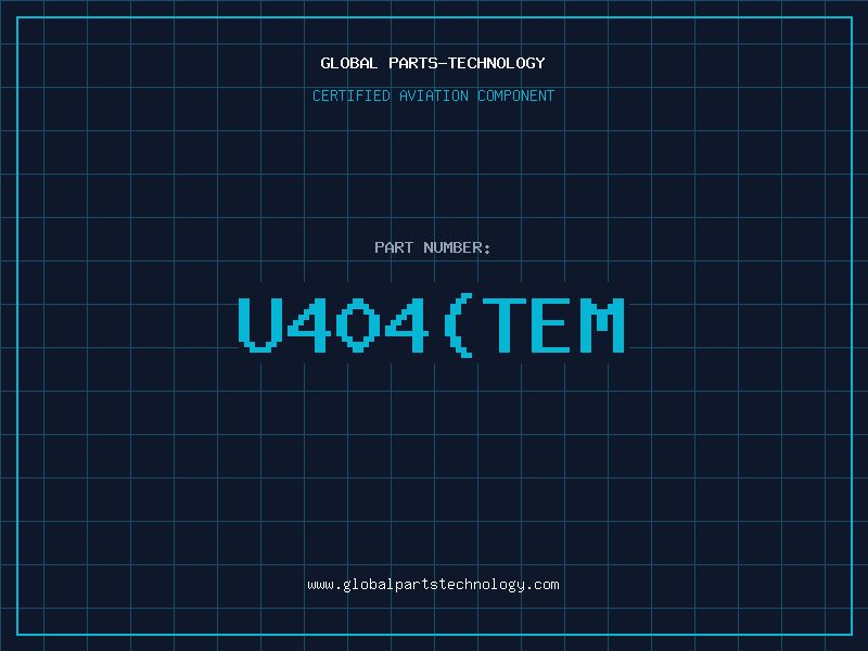 Aviation Part U404(TEM