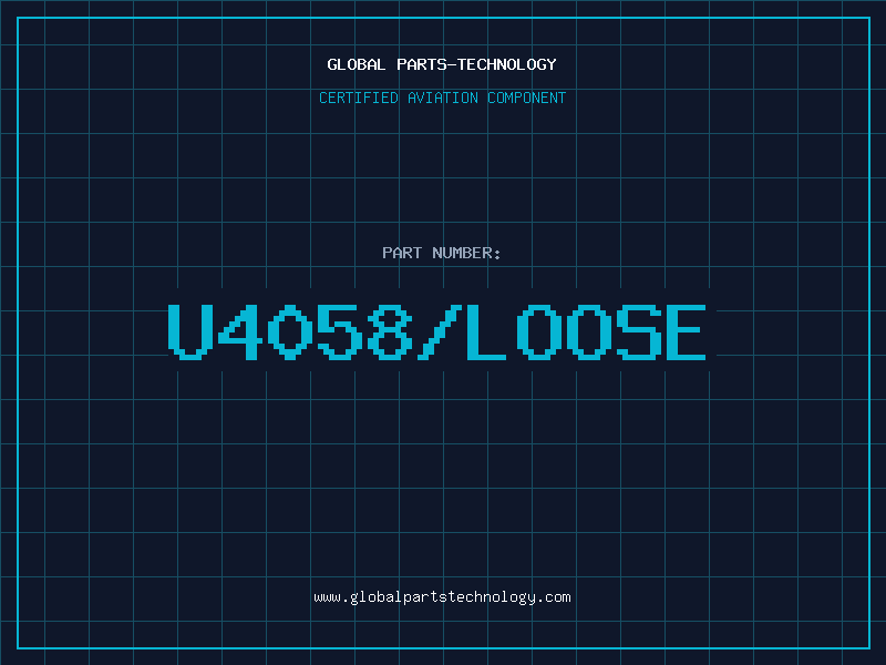 Aviation Part U4058/LOOSE