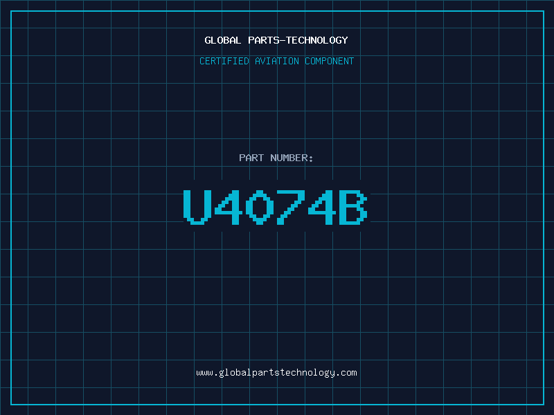 Aviation Part U4074B