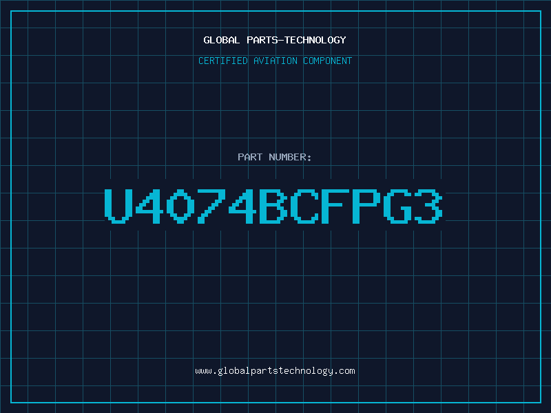 Aviation Part U4074BCFPG3
