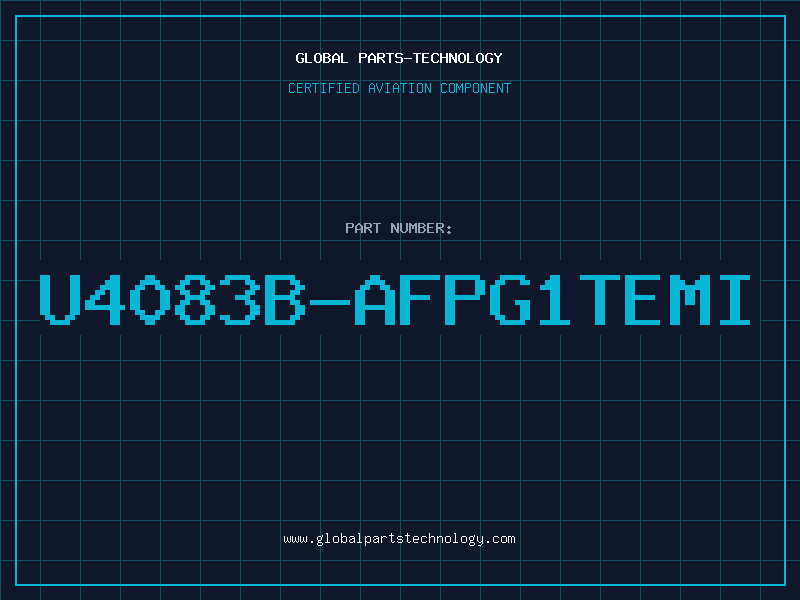 Aviation Part U4083B-AFPG1TEMI
