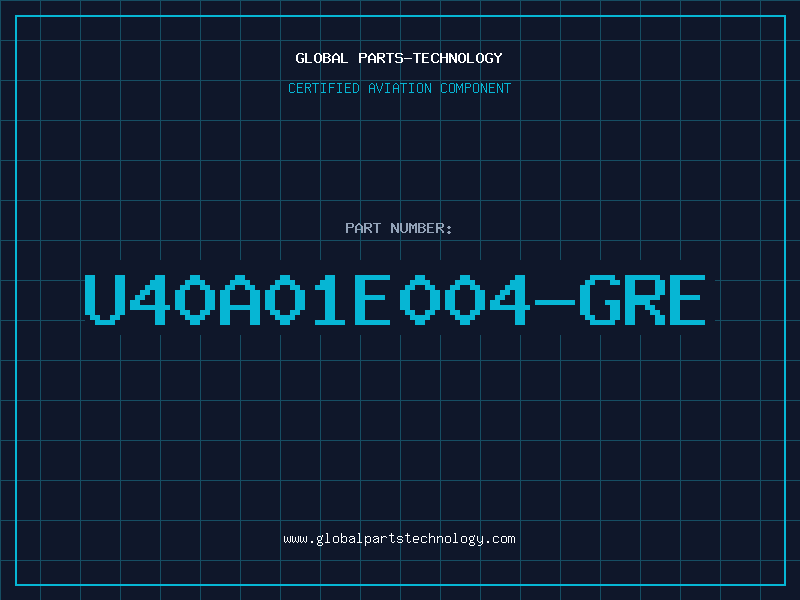 Aviation Part U40A01E004-GRE