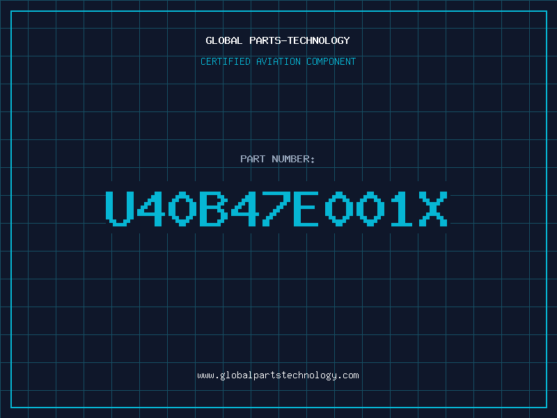 Aviation Part U40B47E001X