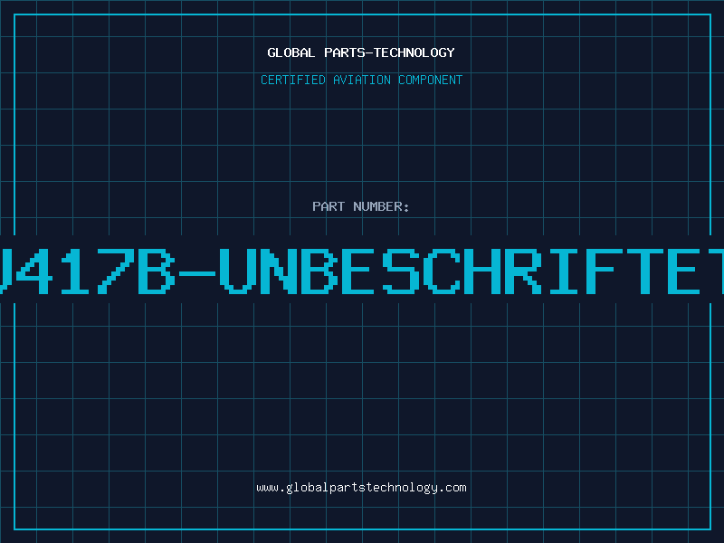 Aviation Part U417B-UNBESCHRIFTET