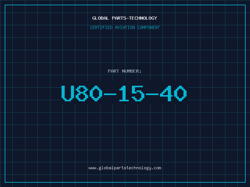 Aviation Part U80-15-40