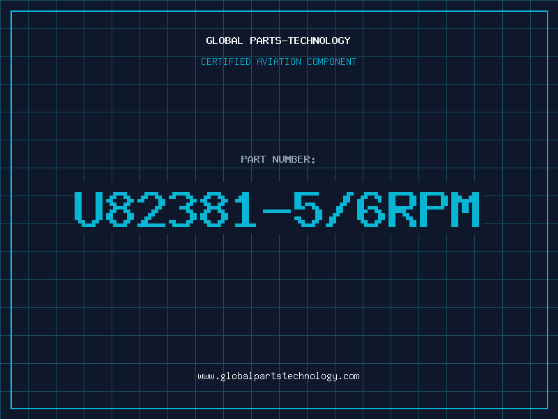 Aviation Part U82381-5/6RPM