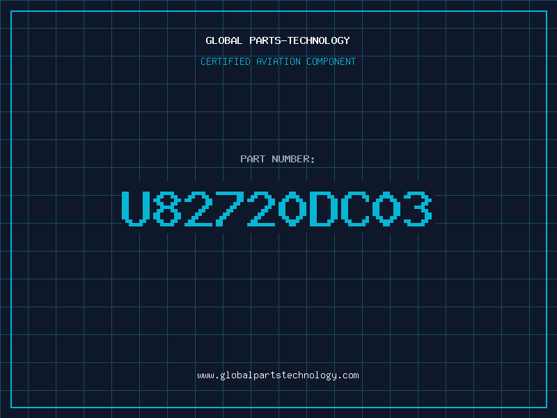 Aviation Part U82720DC03