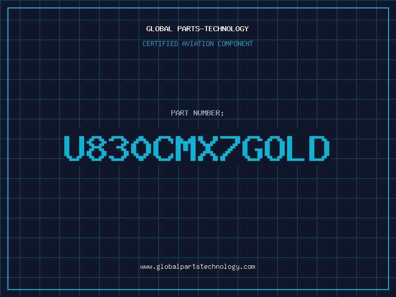 Aviation Part U830CMX7GOLD