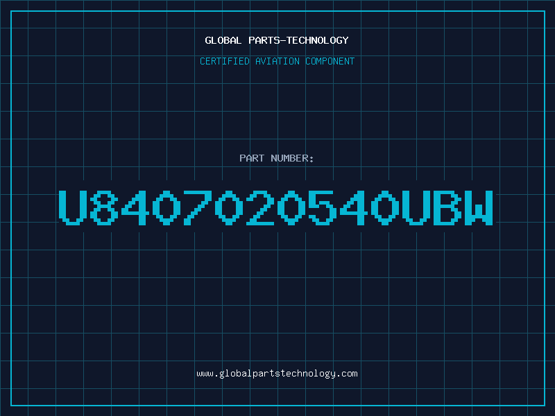 Aviation Part U8407020540UBW