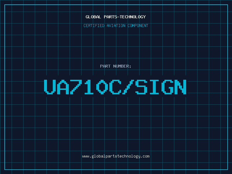 Aviation Part UA710C/SIGN