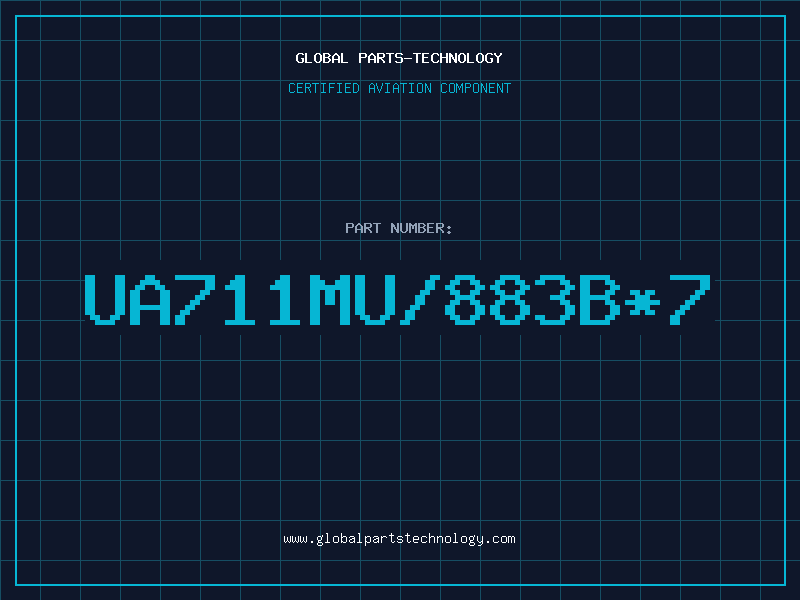Aviation Part UA711MU/883B*7
