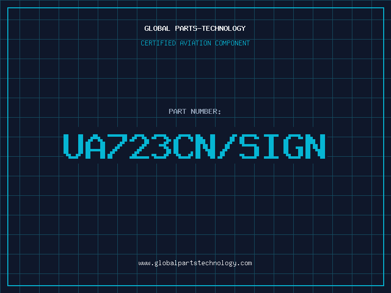 Aviation Part UA723CN/SIGN