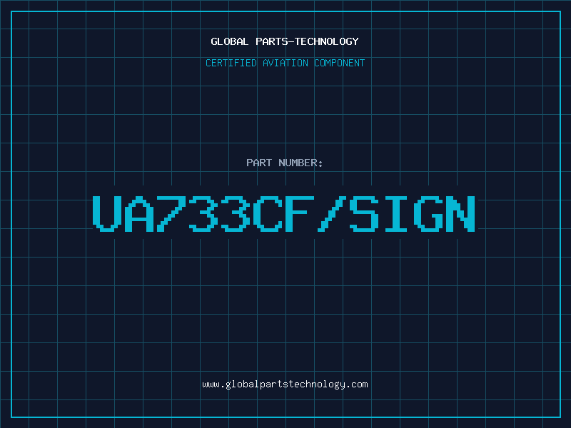 Aviation Part UA733CF/SIGN