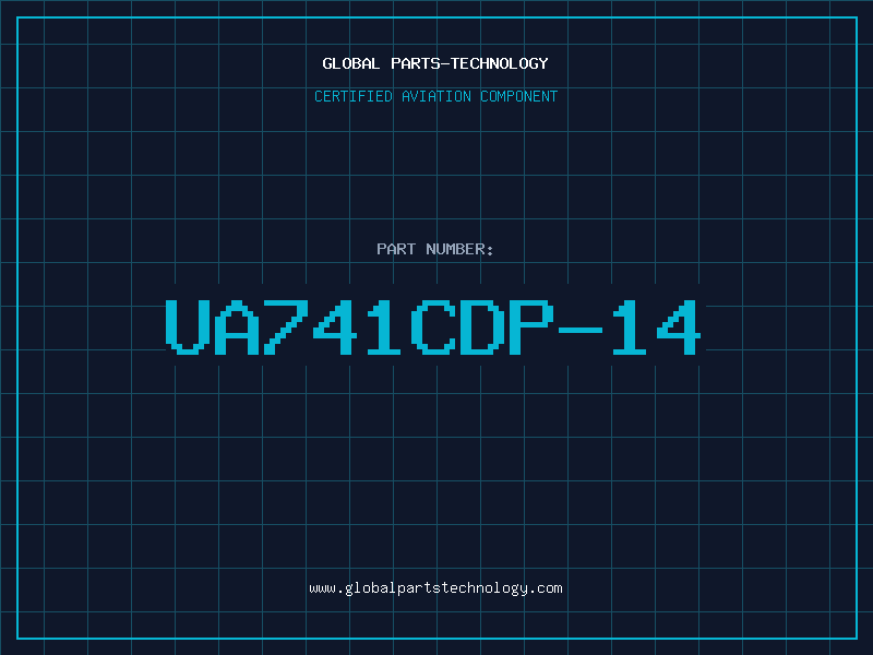 Aviation Part UA741CDP-14