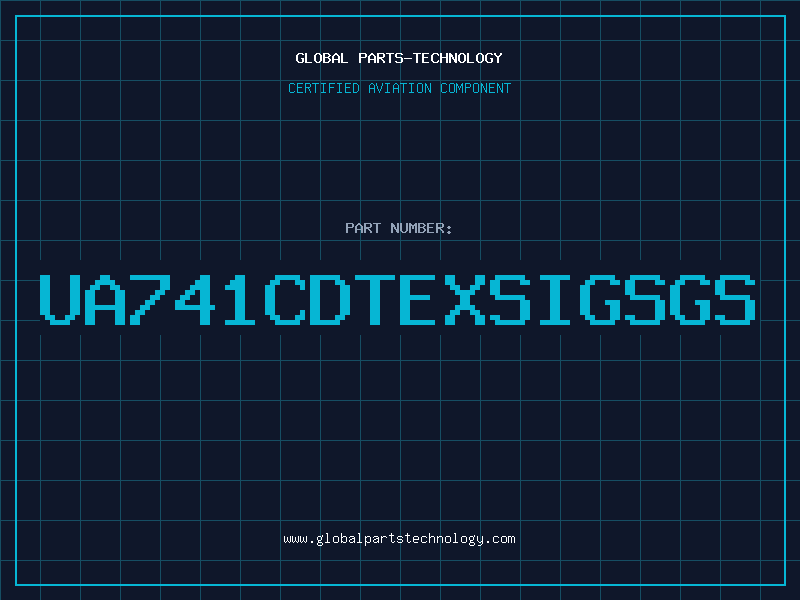 Aviation Part UA741CDTEXSIGSGS