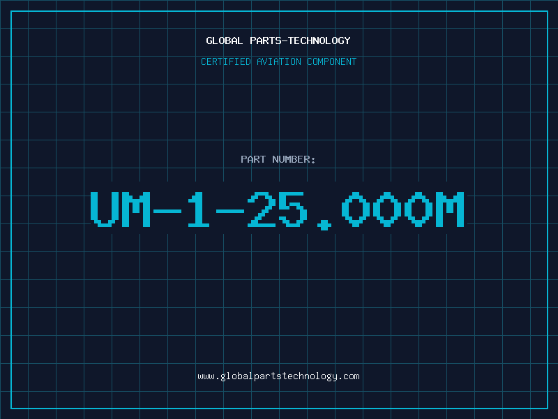 Aviation Part UM-1-25.000M