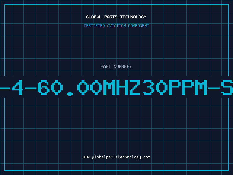 Aviation Part UM-4-60.00MHZ30PPM-SUN
