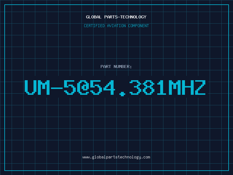 Aviation Part UM-5@54.381MHZ