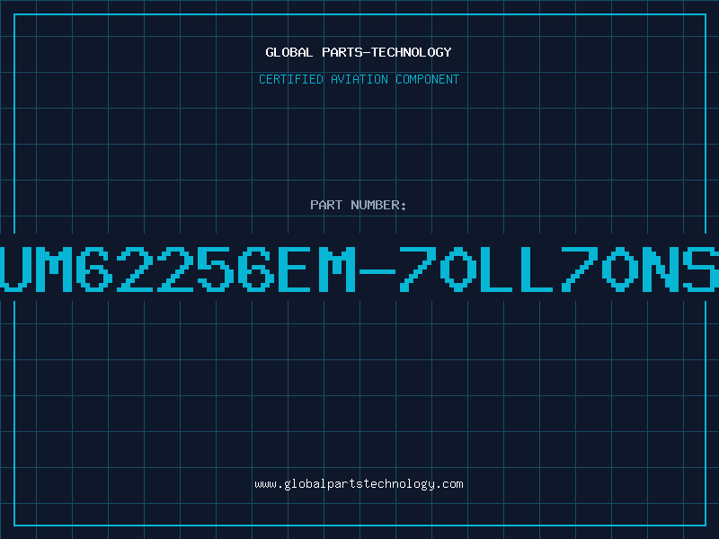Aviation Part UM62256EM-70LL70NS